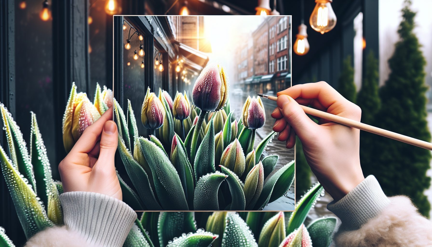 Весенние тюльпаны глазами человека, который за них жил