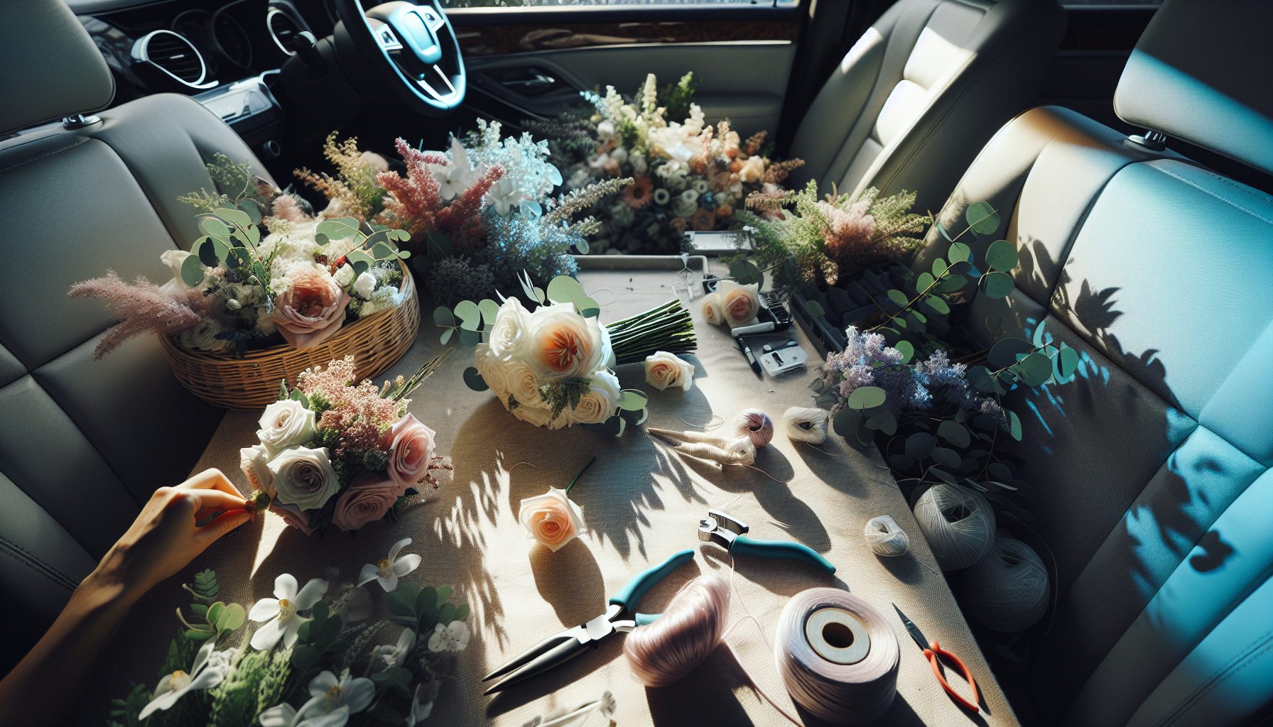 Сборка букета шаг за шагом