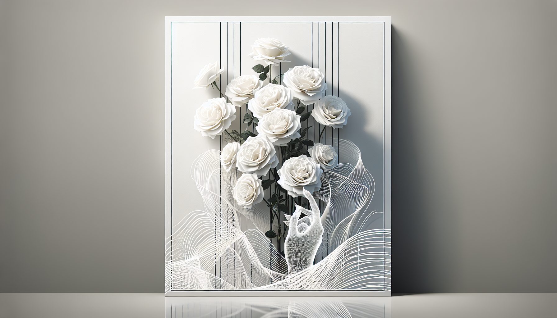 Почему белые розы — испытание для афиши