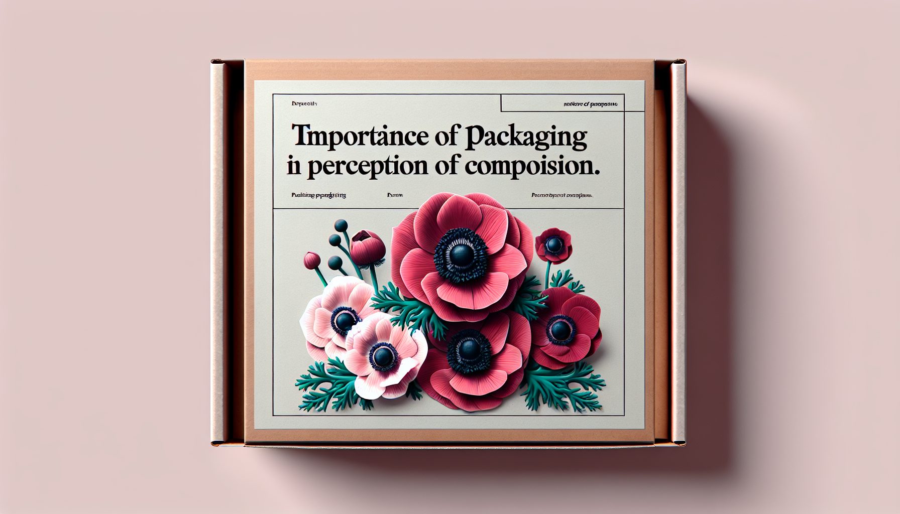 Важность упаковки в восприятии композиции