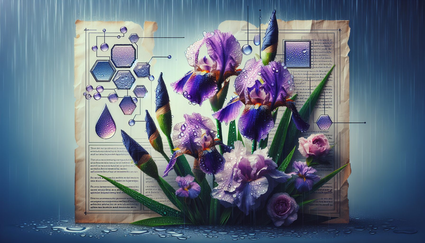 Почему «ирисы под дождем» стали мифом визуальной романтики