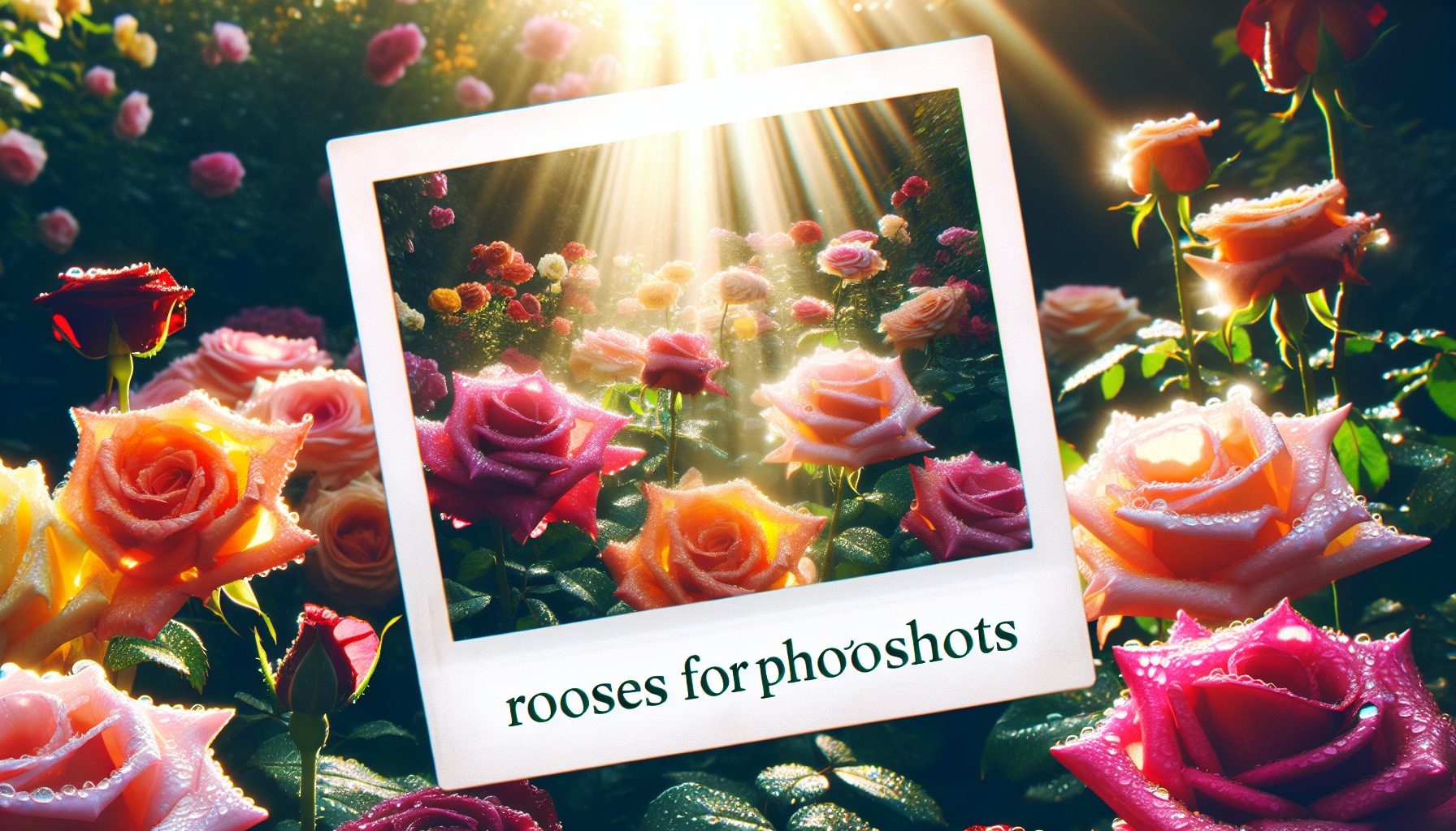 Где брать розы для съемок