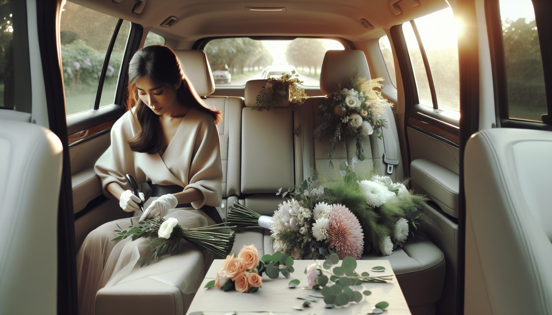 Почему я вообще собираю букеты в машине