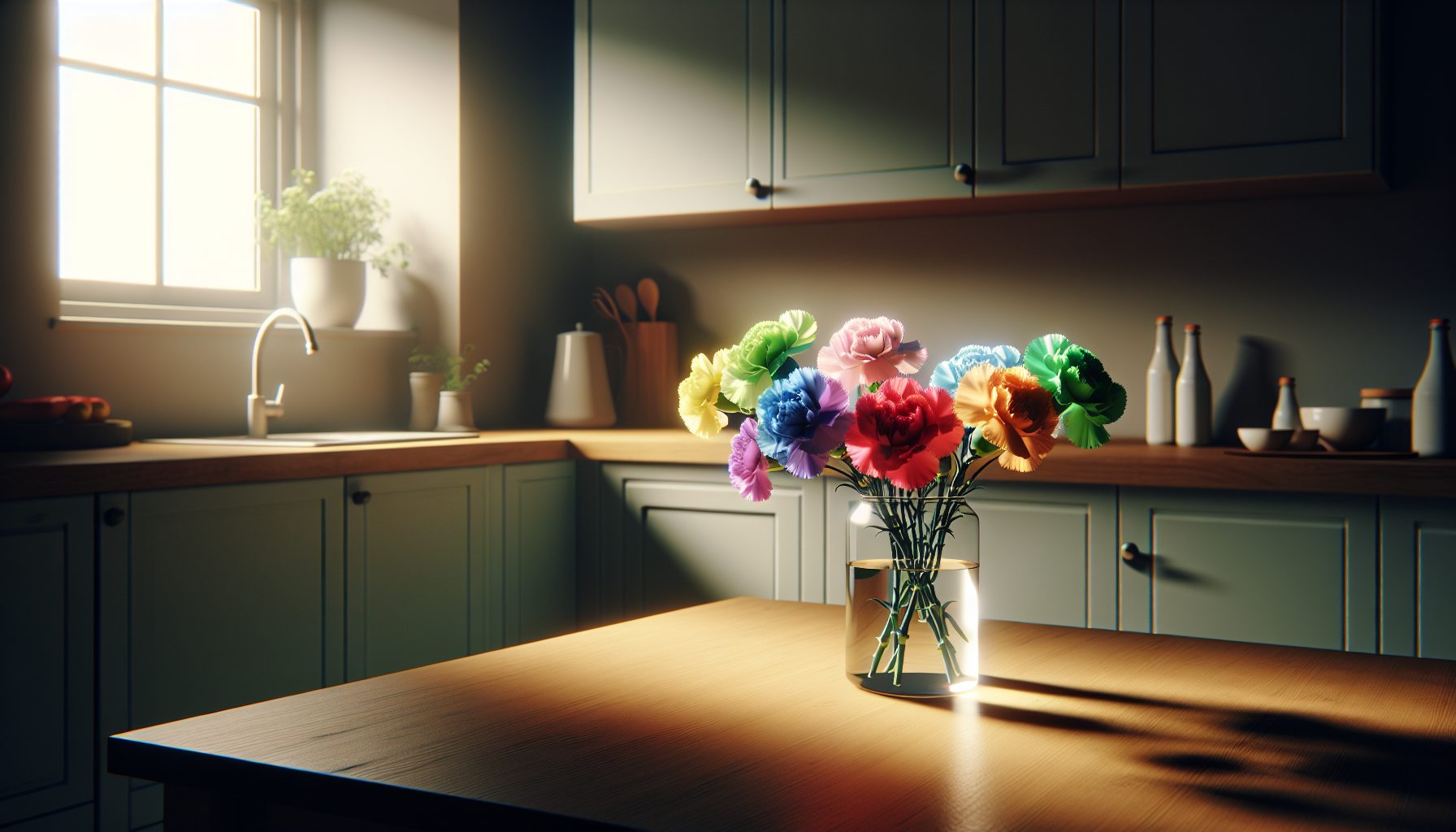 Где избежать шумов радужные гвоздики на кухне с одним источником: мой личный эксперимент