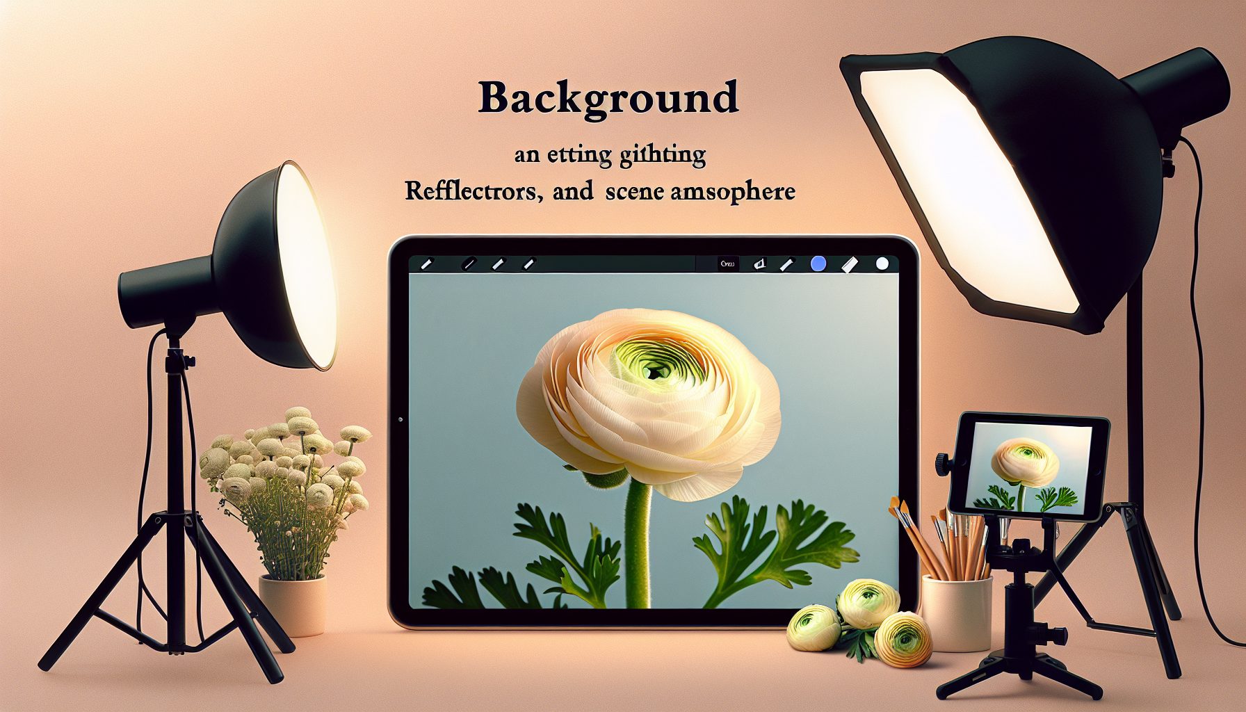 Фон, отражатели и атмосфера кадра