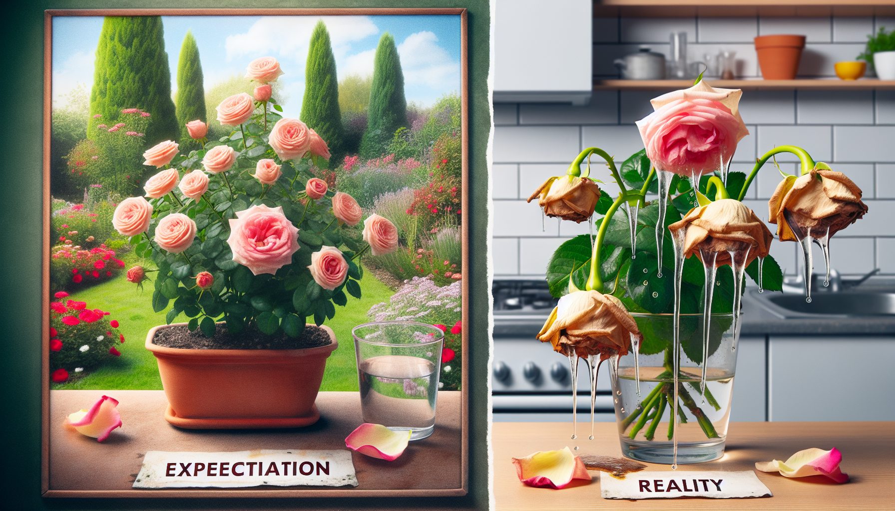 Ожидания против реальности: почему розы вянут быстрее, чем обещали