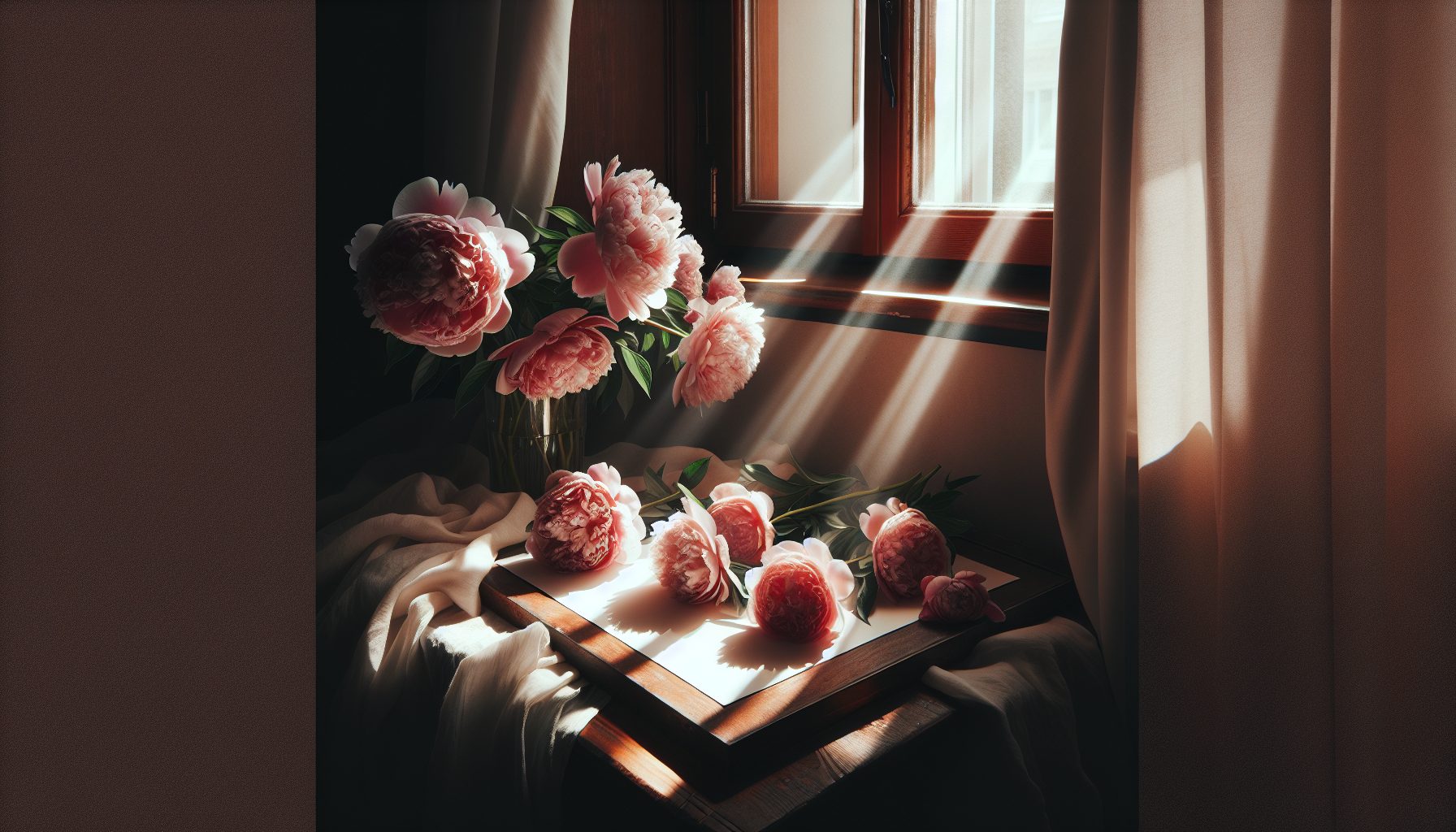 Почему свет решает все в кадрах с пионами