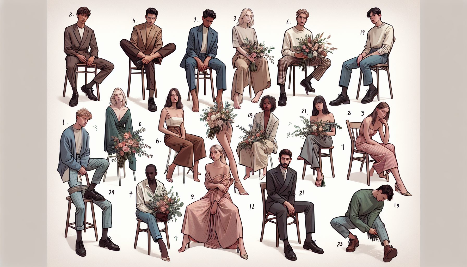 Сидячие позы и комфорт