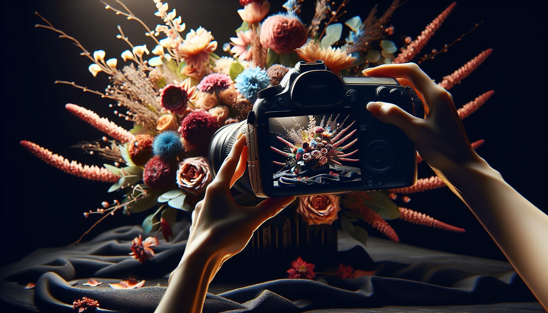 Создание атмосферы кадра и обработка