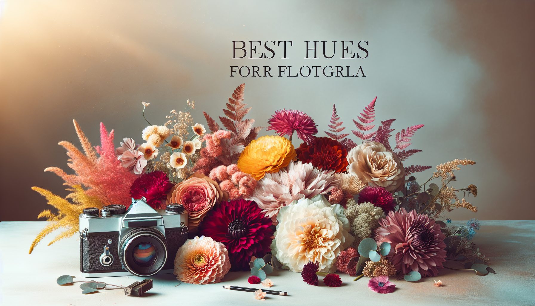 Лучшие оттенки для цветочной съемки