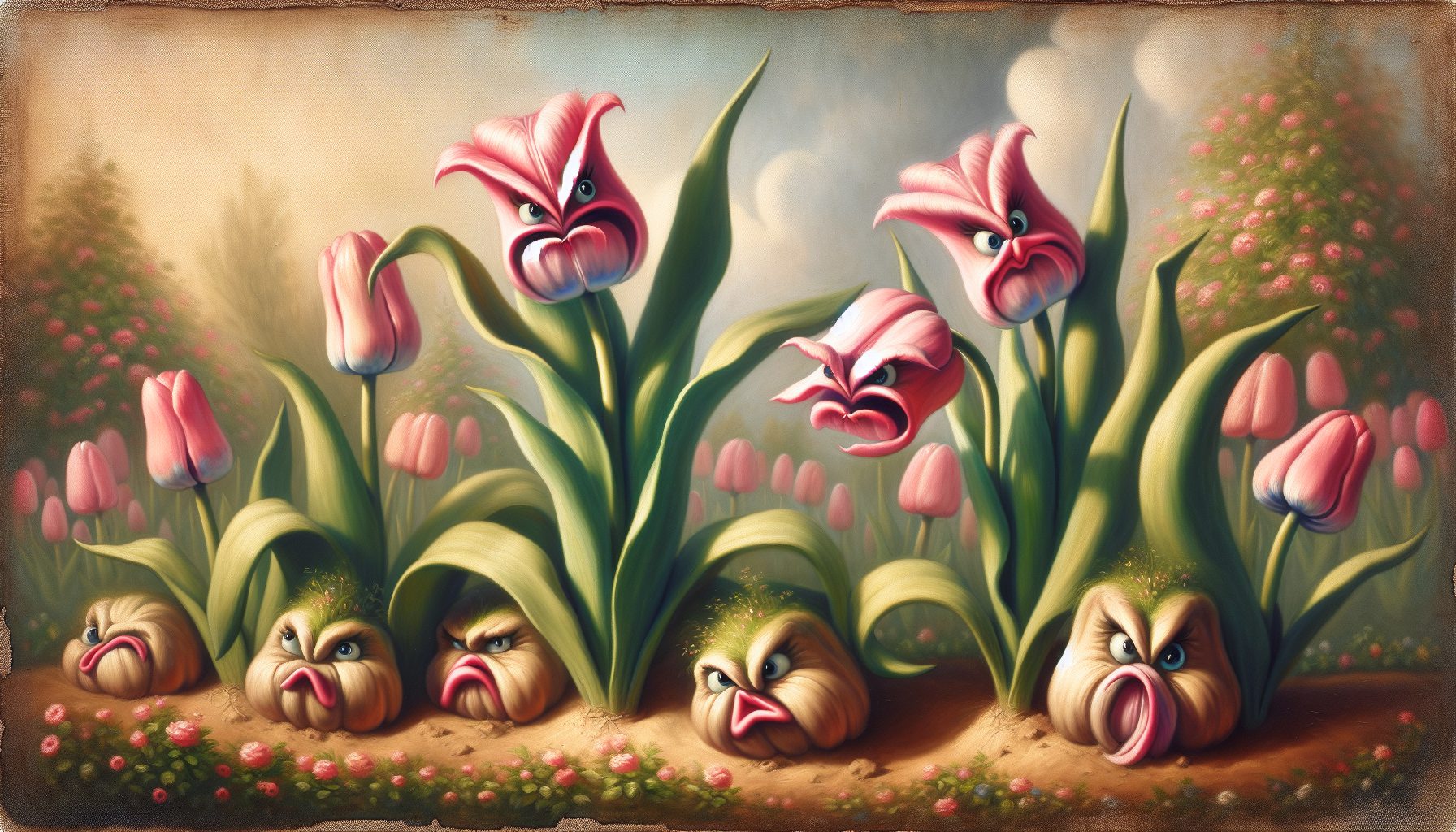 Когда тюльпаны начинают капризничать