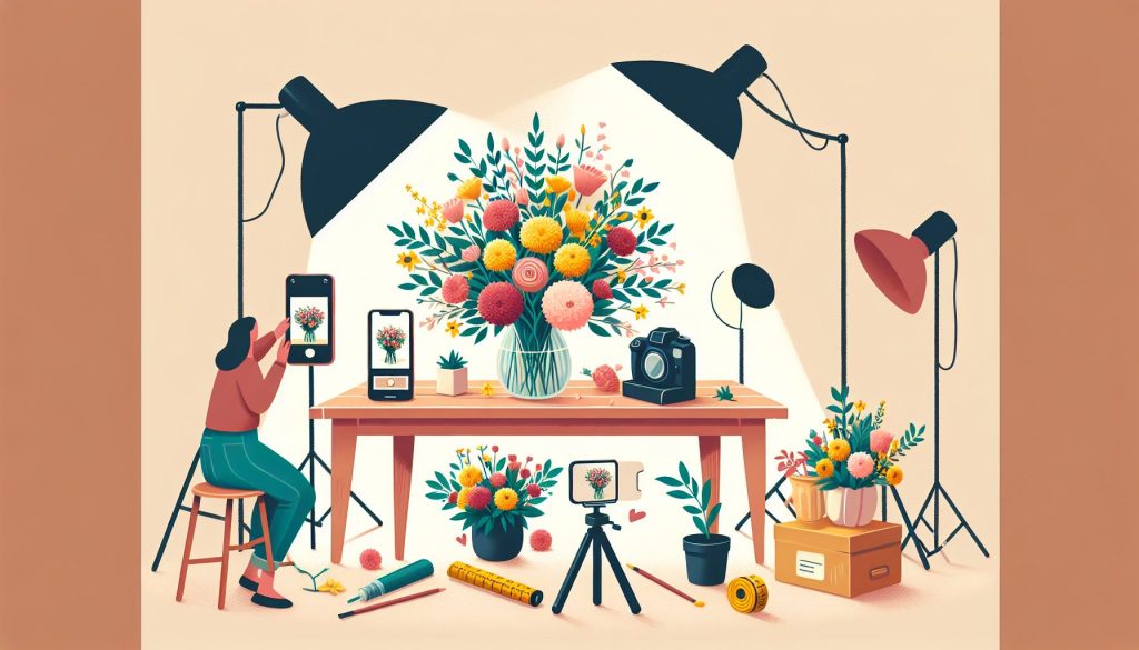 10 идей, как красиво сфотографировать букет дома на телефон