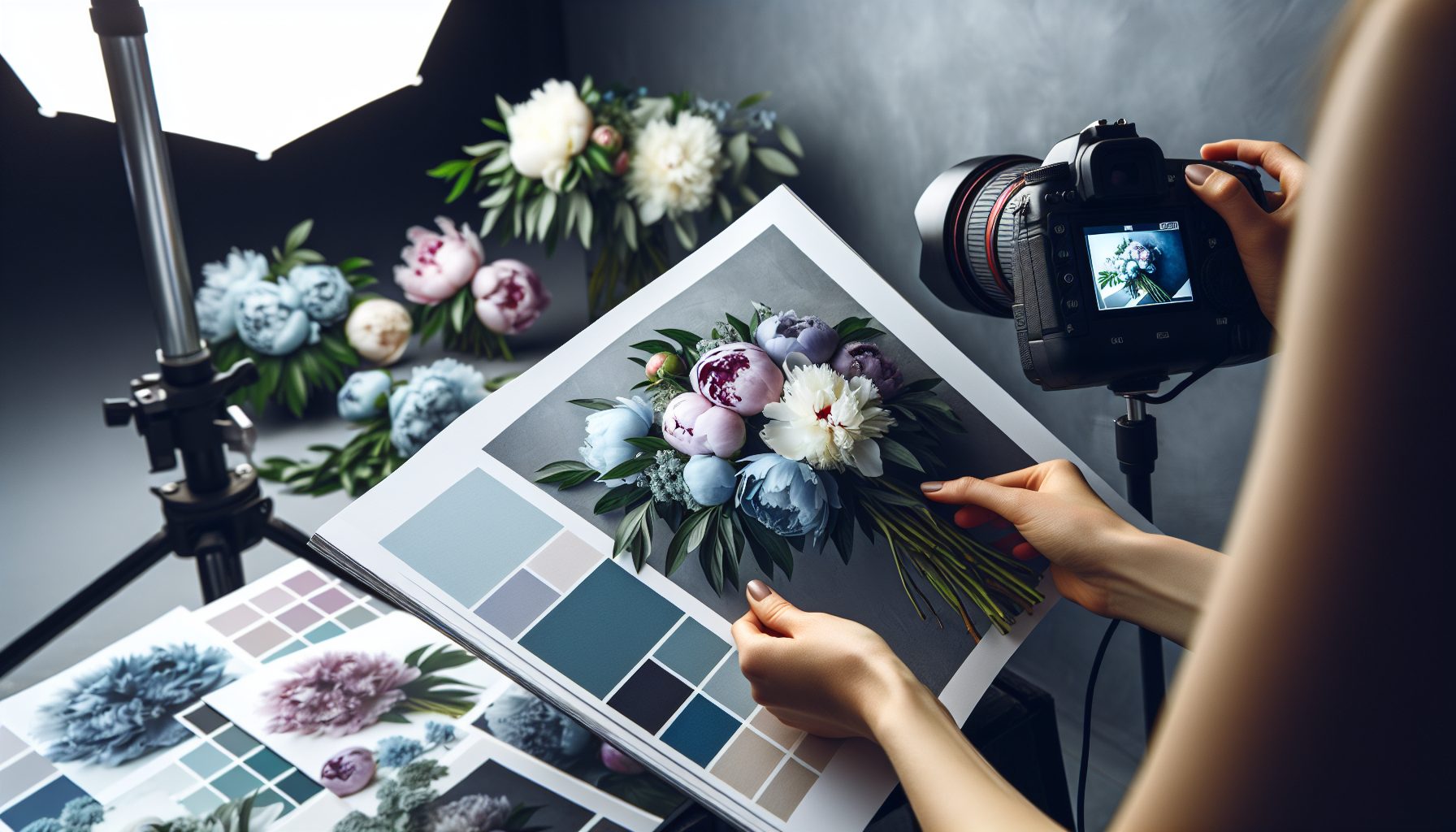 Как началась история с холодной палитрой