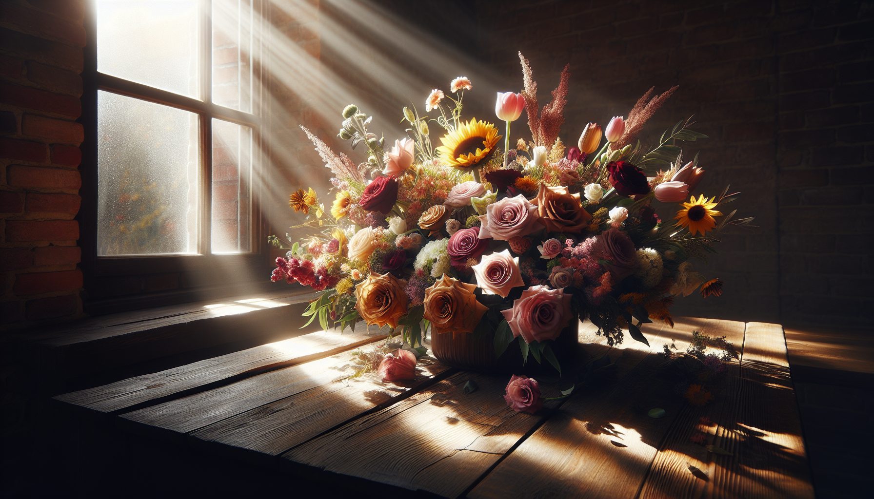 Почему я вообще фотографирую букеты на подоконнике