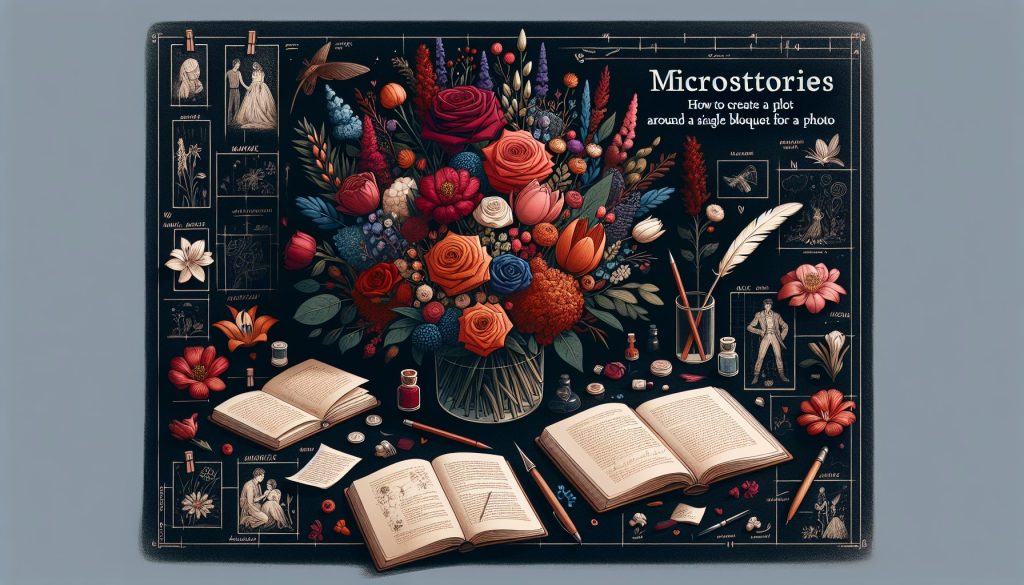 Микроистории: как придумать сюжет вокруг одного букета для фото