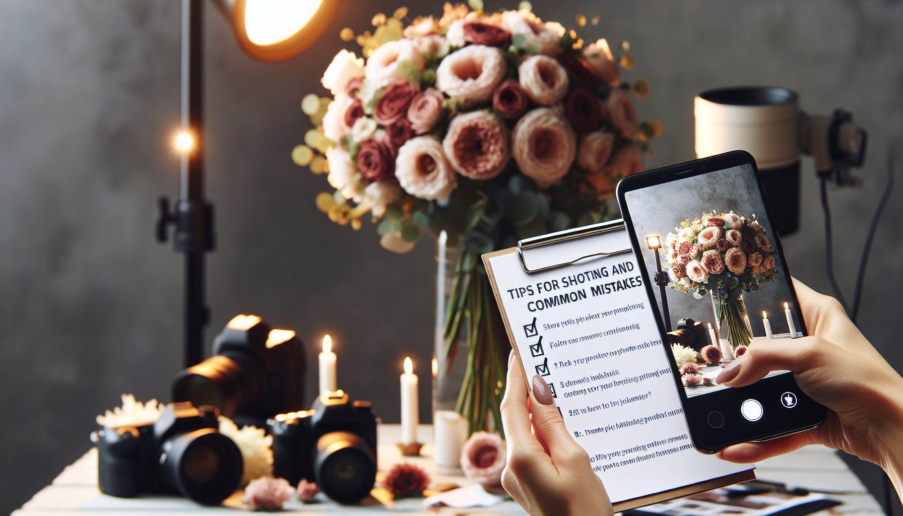 Чек-лист для съёмки и частые ошибки