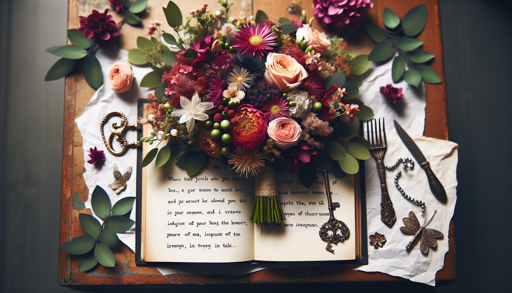 С чего начинается сюжет вокруг букета