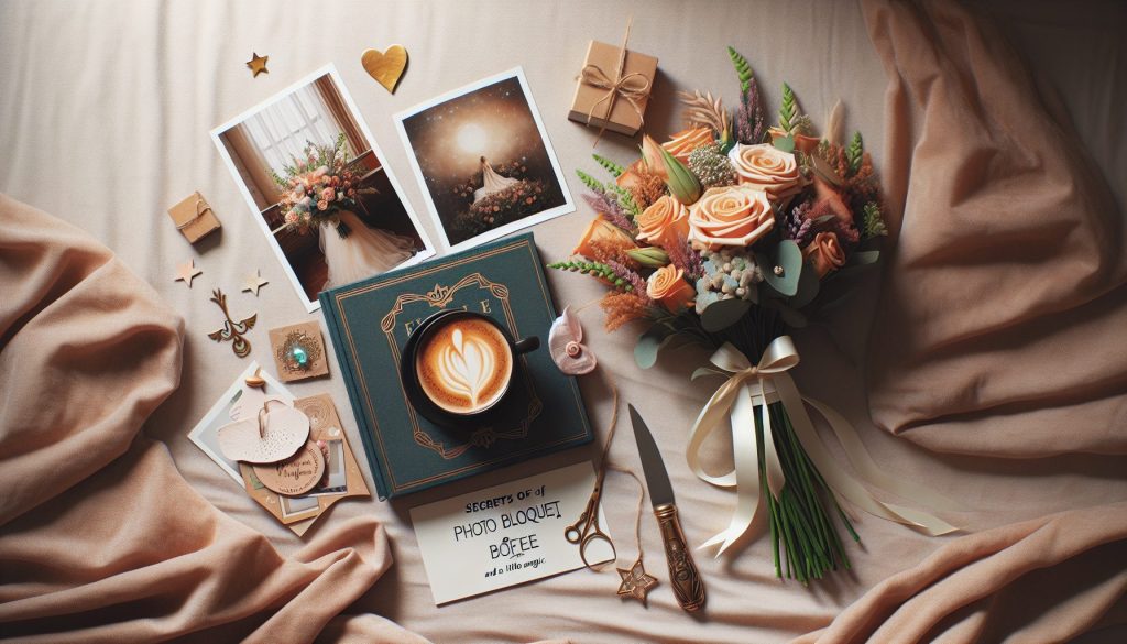 Секреты плоской раскладки: фотобукет, книга, кофе и немного магии