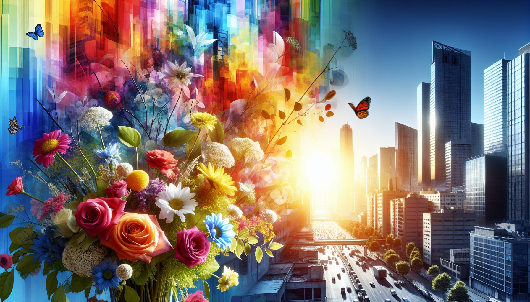 Цвет и свет: два якоря городской флористики