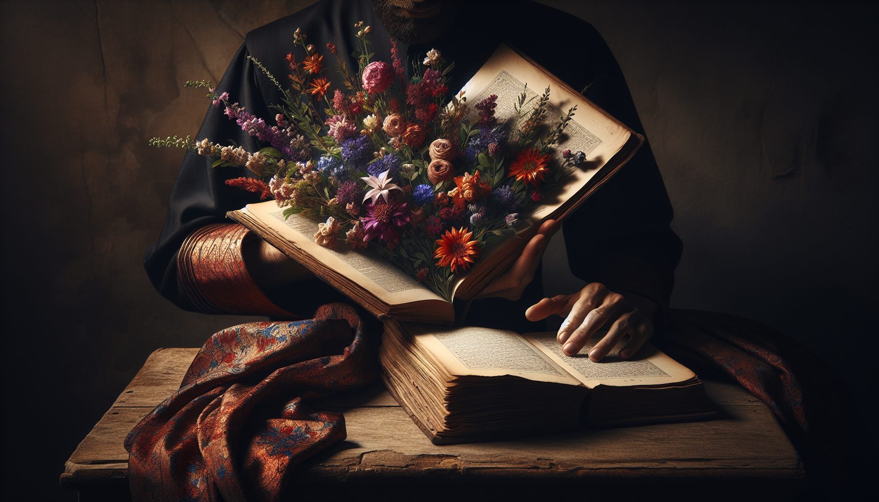 Почему кадр с букетом нуждается в человеке