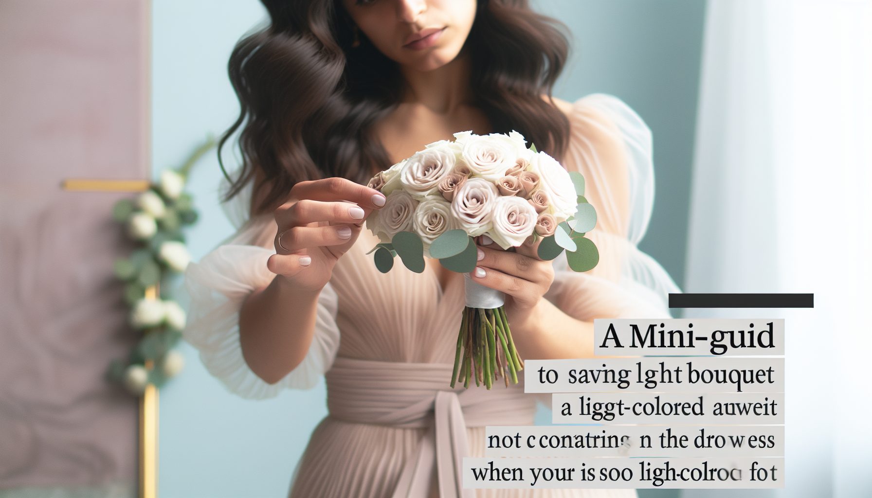 Мини-инструкция по спасению светлого букета