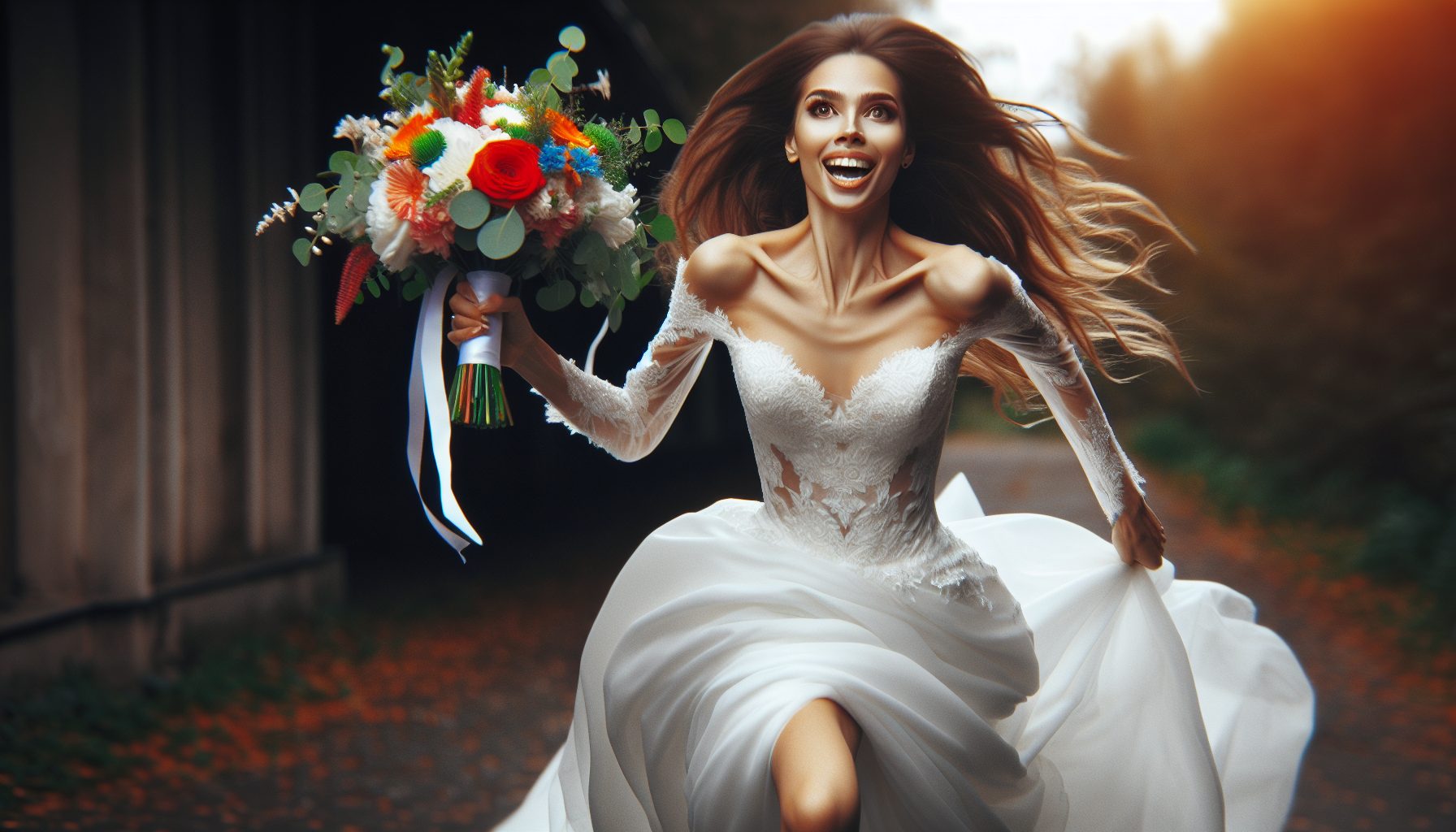 1. Поза в движении, или "бегу к счастью"