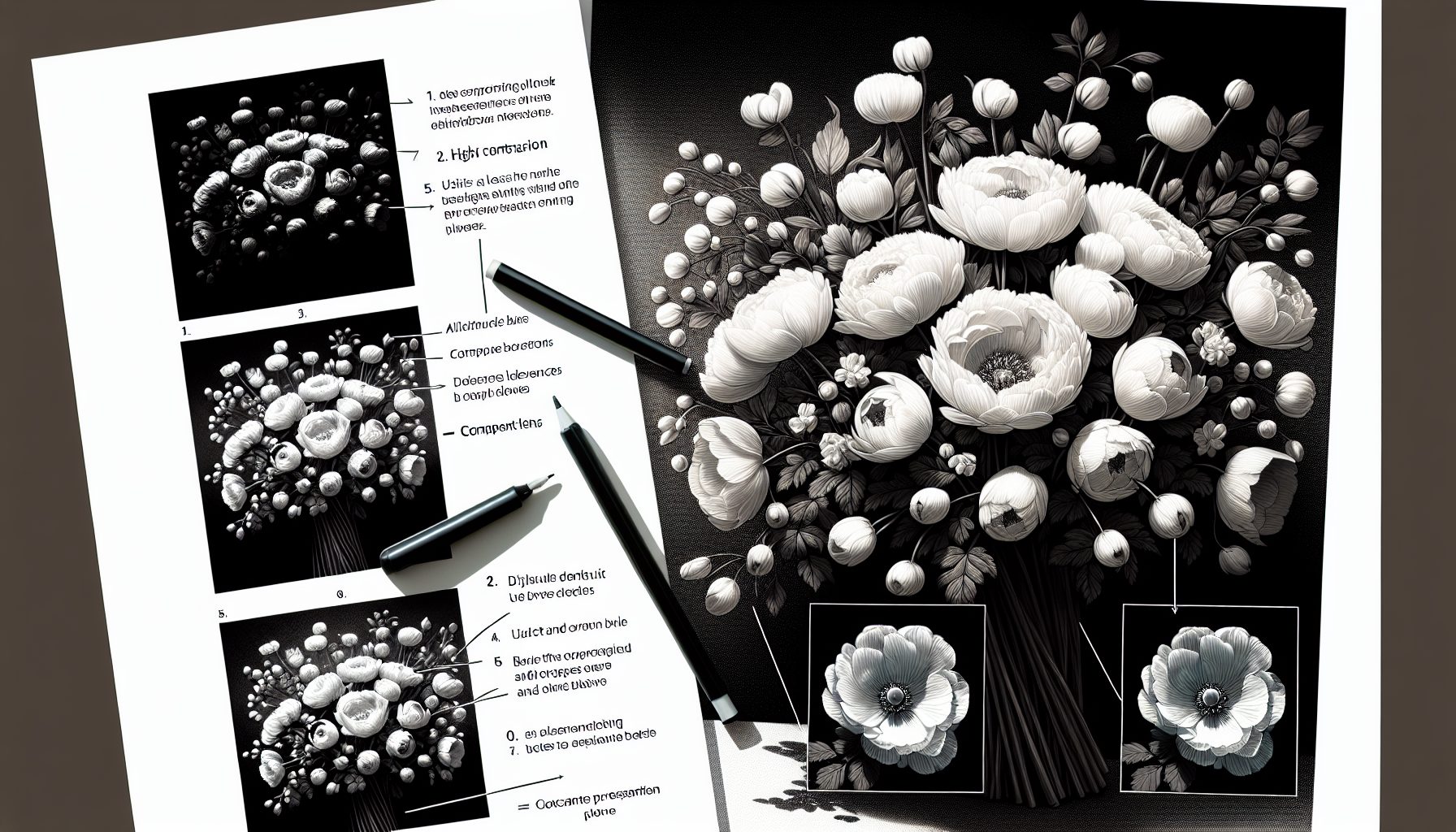 Почему белые букеты — головная боль фотографов