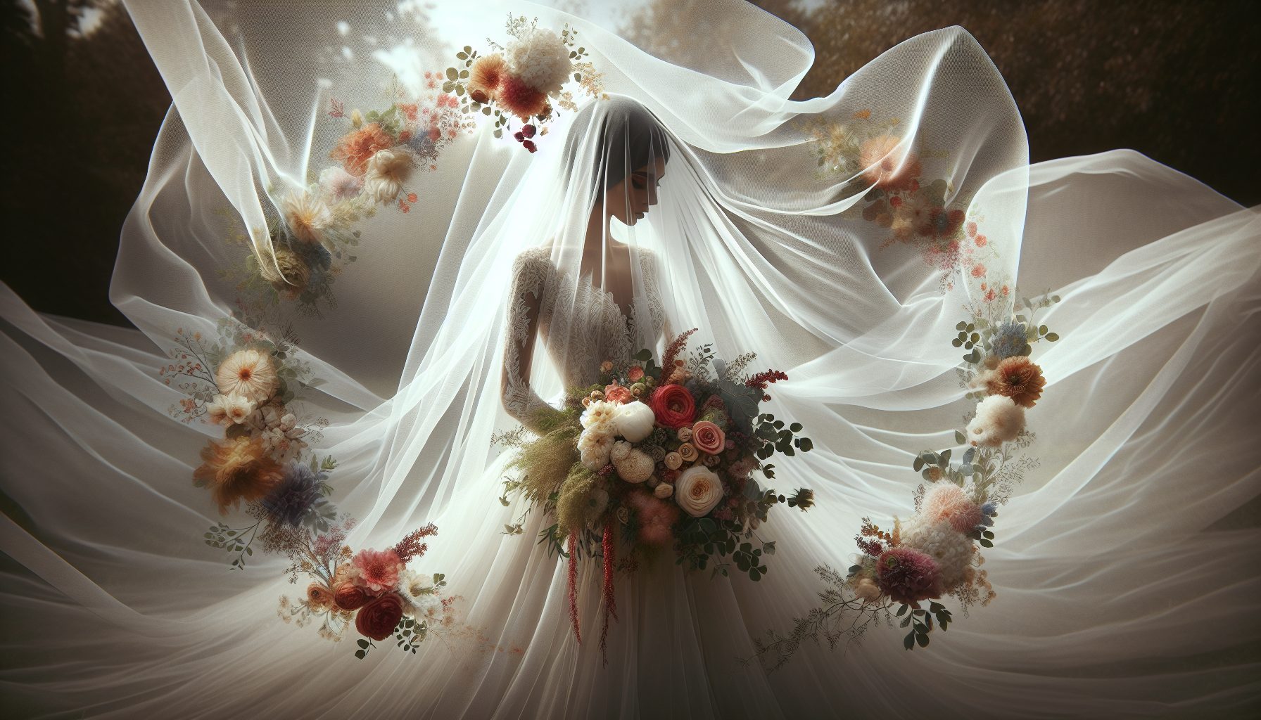 Фата как воздушная рамка сюжета