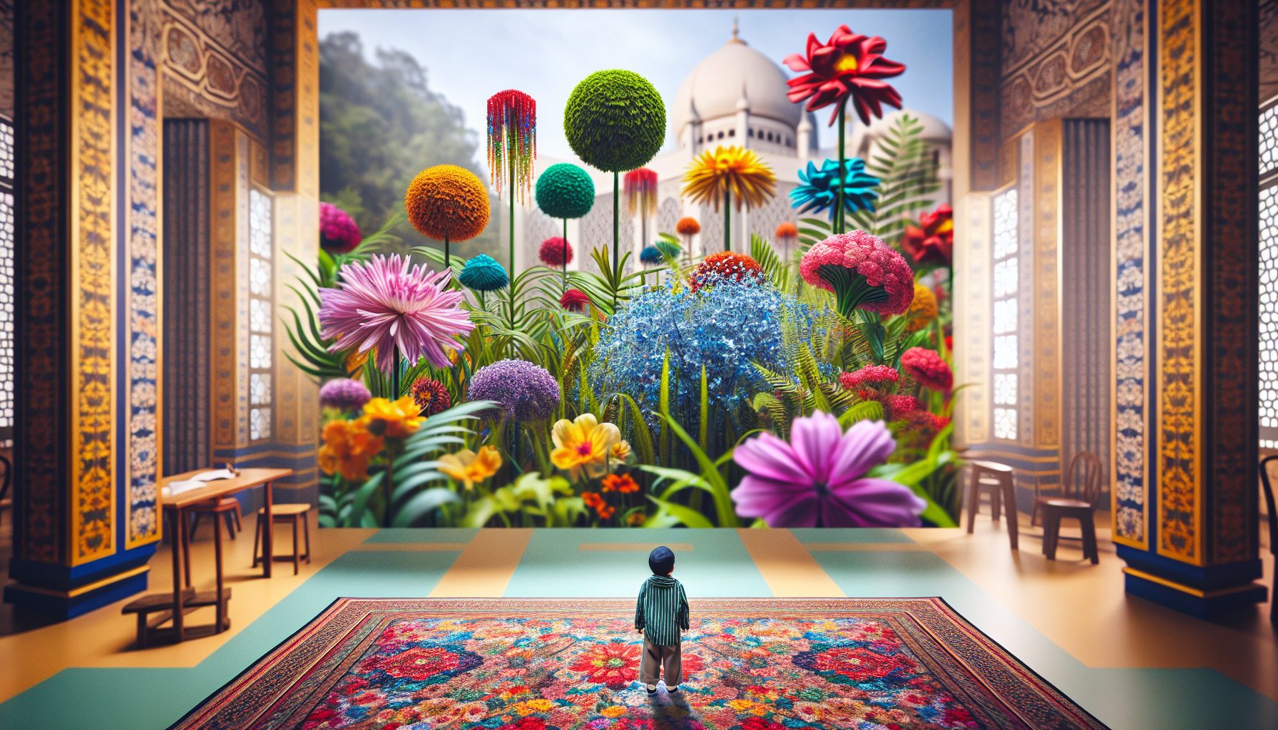 Как пришла идея смотреть на цветы с уровня ребёнка