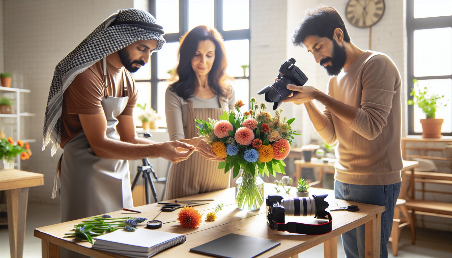 Почему важно уметь снимать букет естественно